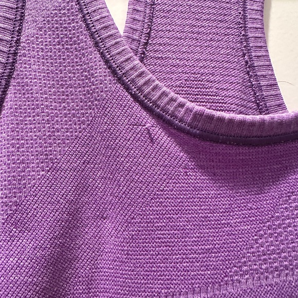 Lululemon run swiftly purple racerback tank workout gym yoga athleisure hiking 6 - Picture 11 of 11